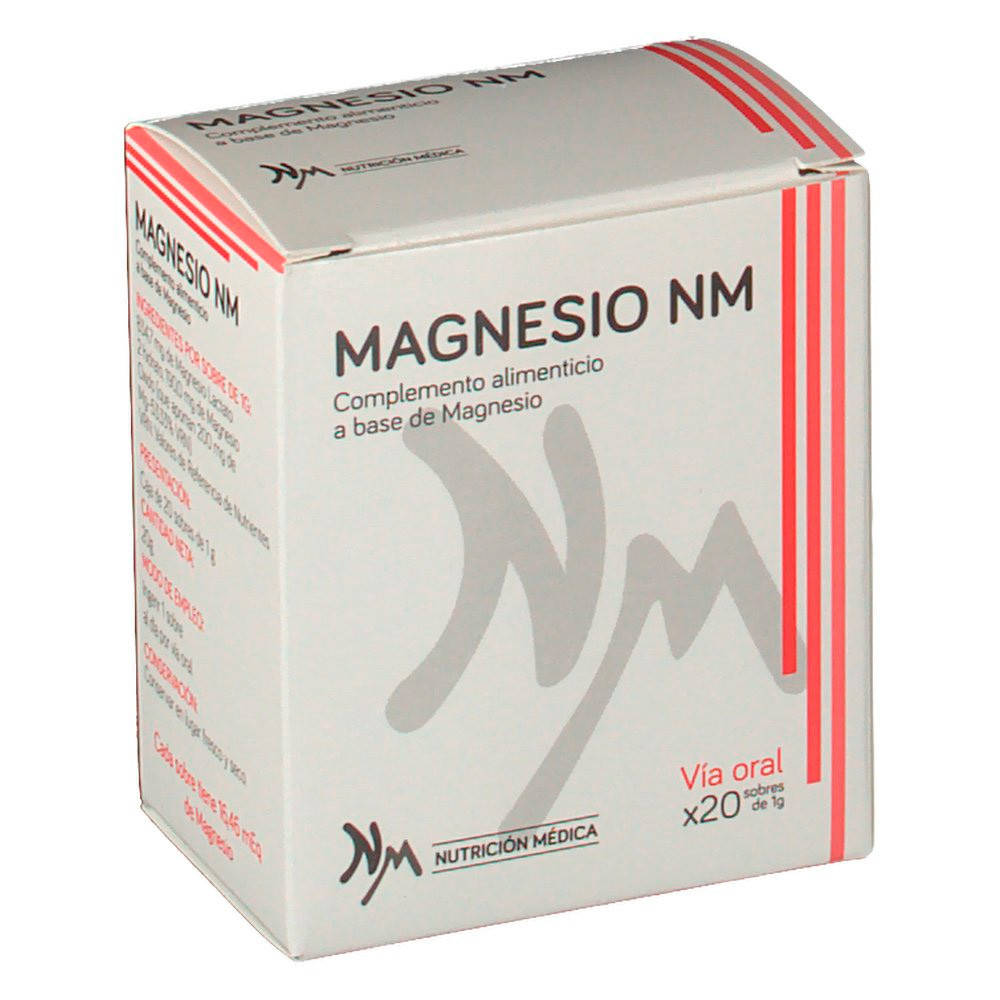 Magnesio nm 20 sobres 1g