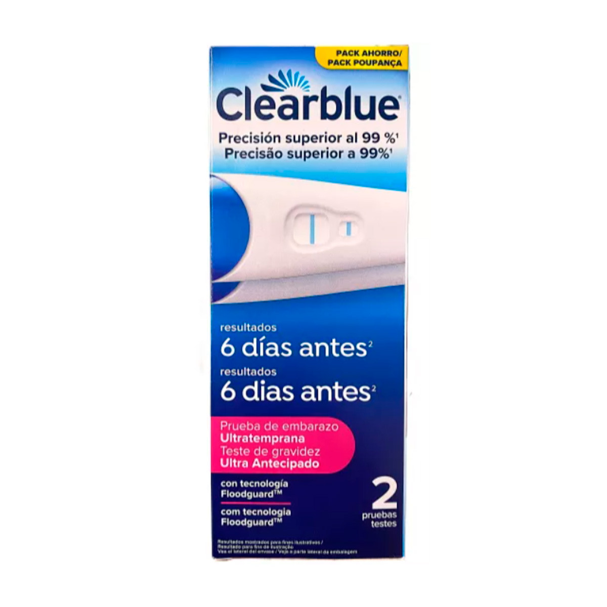 Clearblue test de embarazo digital ultratem 2ud